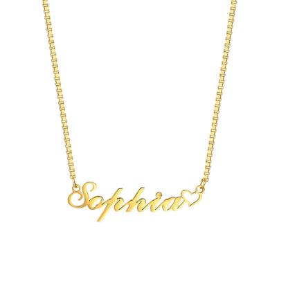 Custom Name Necklaces for Girls Boys (BABY), Stainless Steel