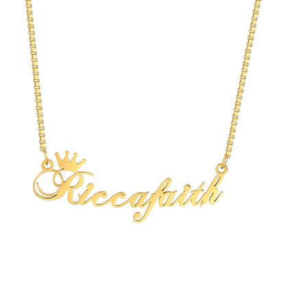 Custom Name Necklaces for Girls Boys (BABY), Stainless Steel