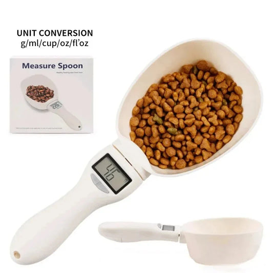 Pet Food Measuring Spoon Scale, Kitchen Digital Food Measuring