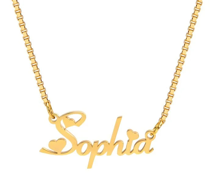 Custom Name Necklaces for Girls Boys (BABY), Stainless Steel