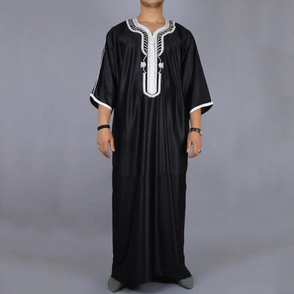 Eid cloth 2025 Men Arab Muslim Fashion Islamic Clothing Men