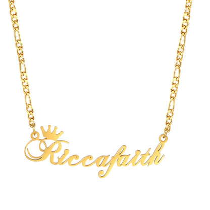 Custom Name Necklaces for Girls Boys (BABY), Stainless Steel