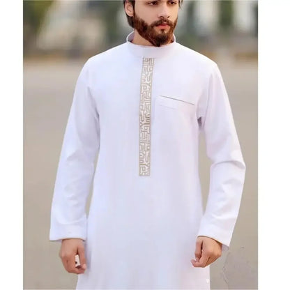 Eid cloth 2025 Men Arab Muslim Fashion Islamic Clothing Men