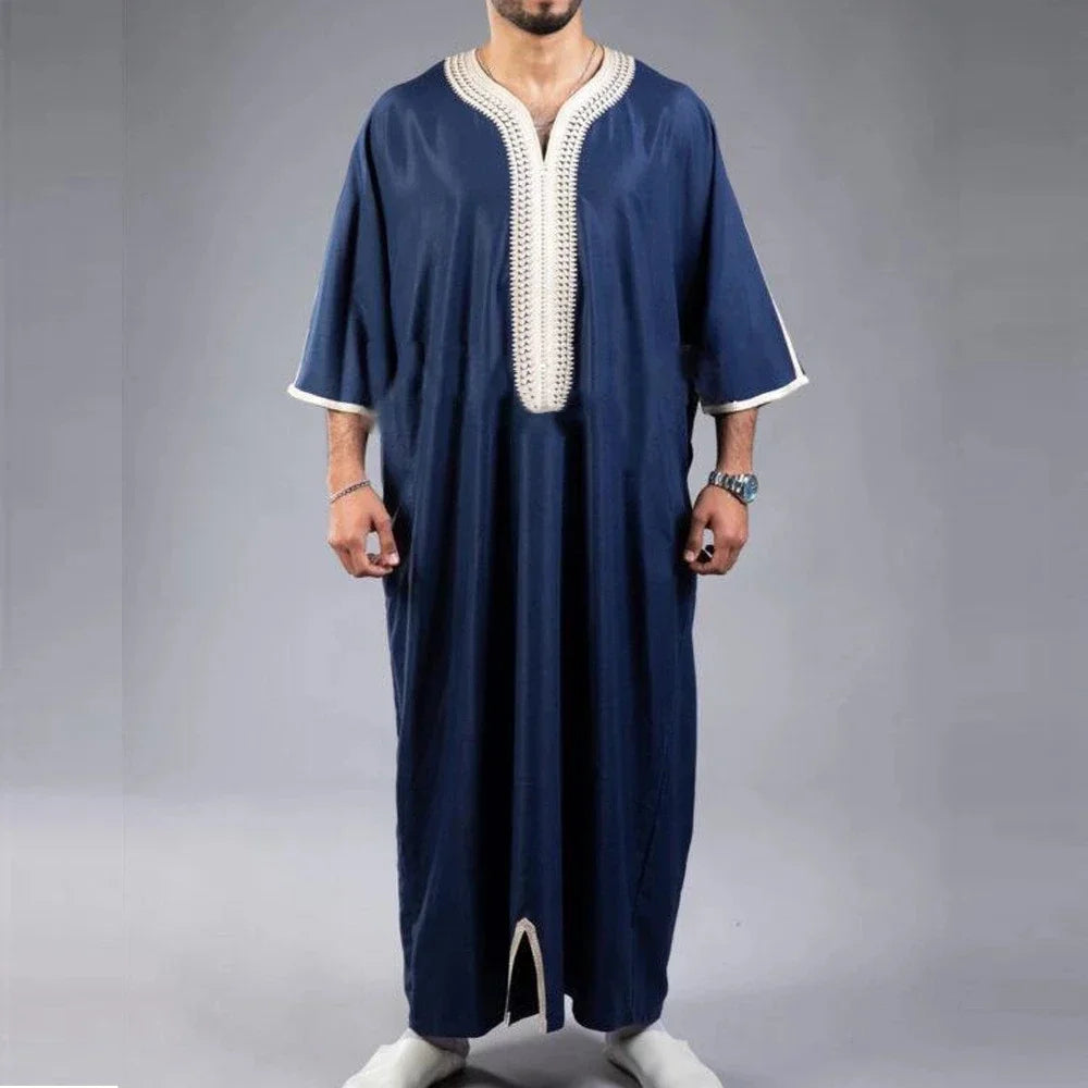 Eid cloth 2025 Men Arab Muslim Fashion Islamic Clothing Men